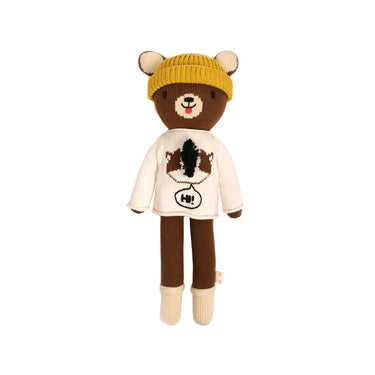handmade knit bear